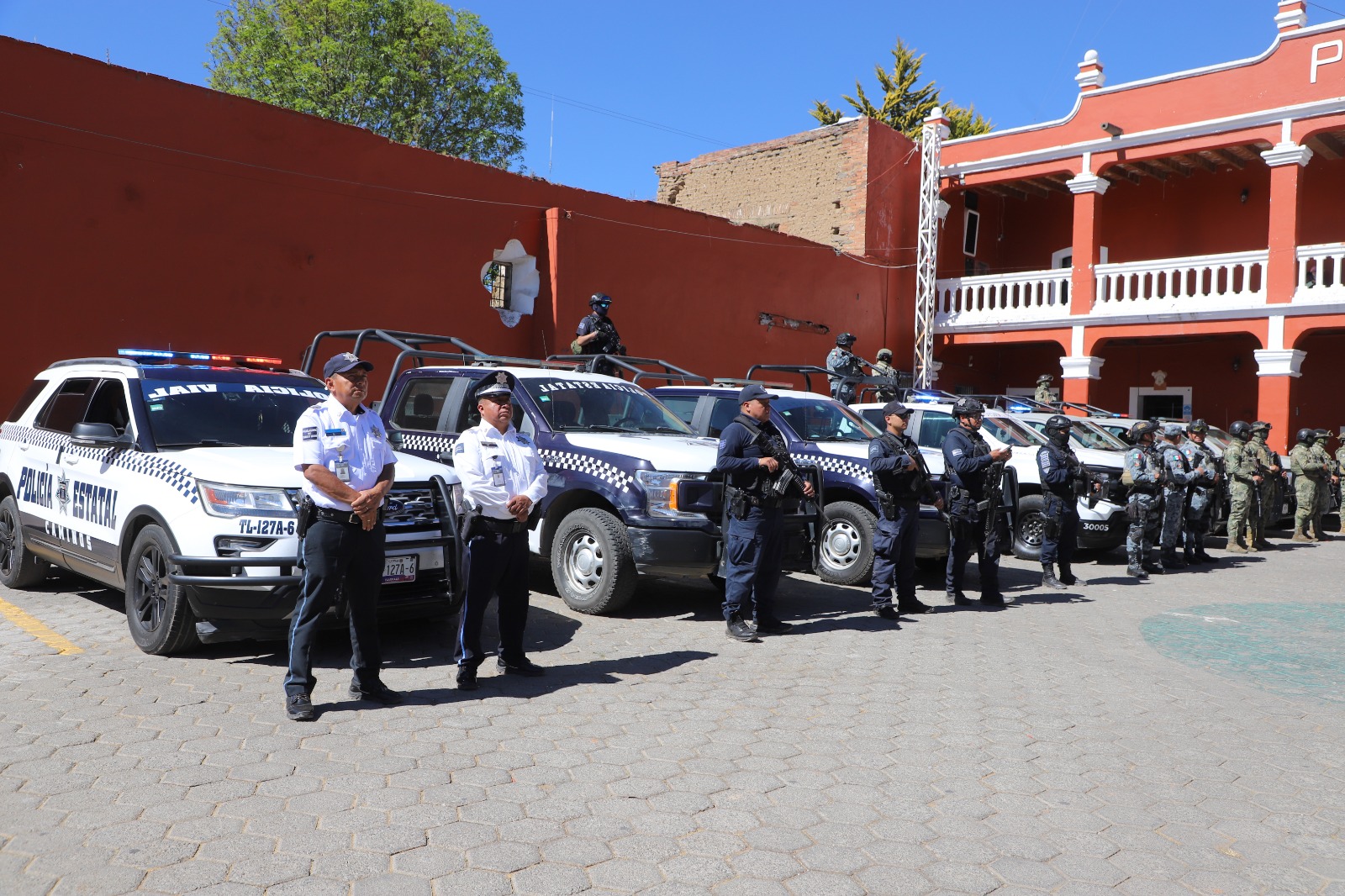 Implementa Secretaría de Seguridad Ciudadana mando coordinado en Nanacamilpa